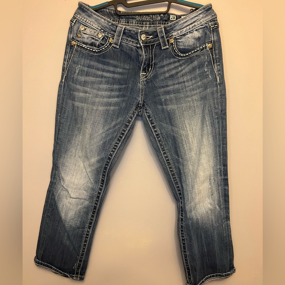Miss Me Easy Capri size 28